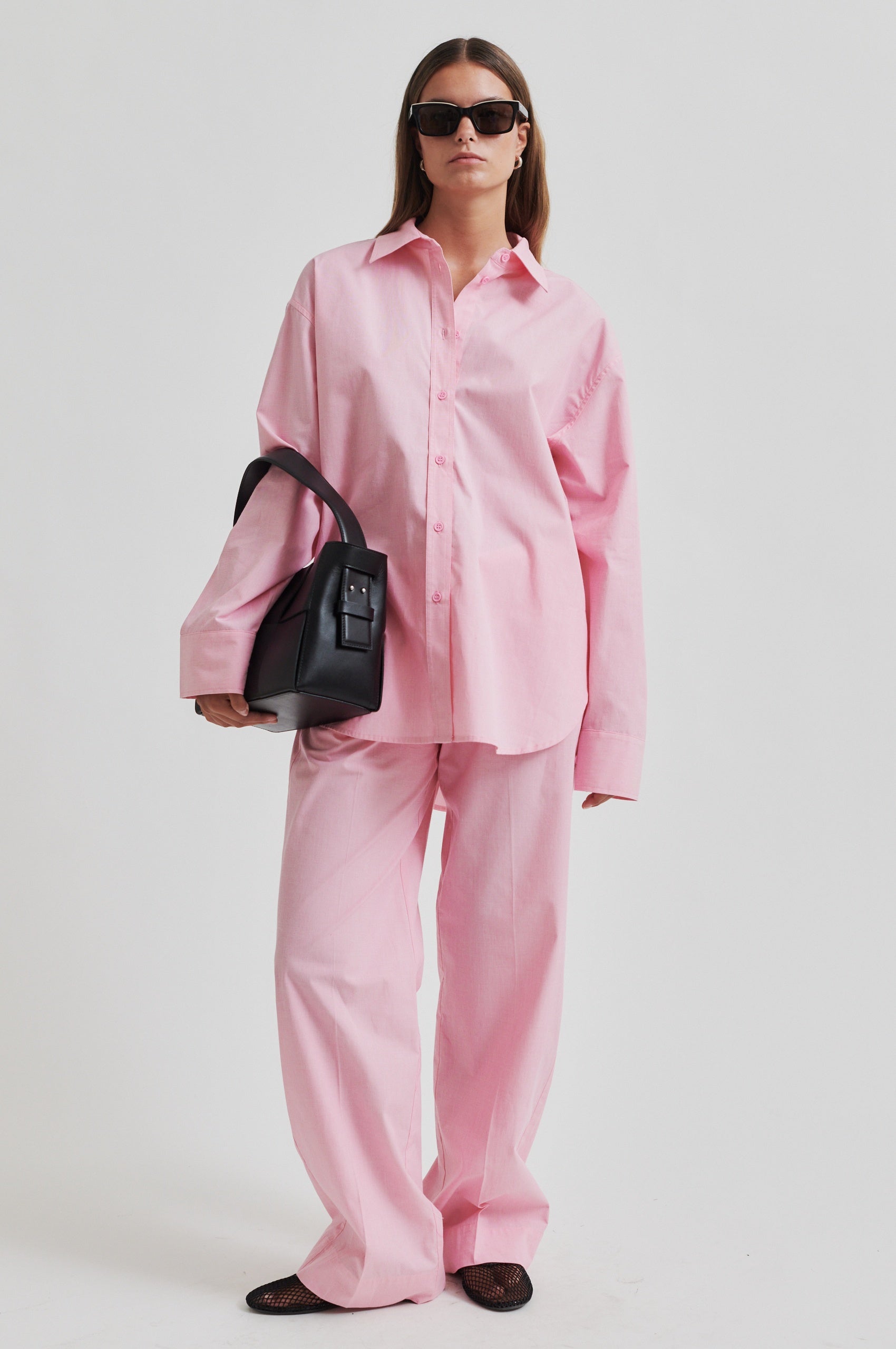 Lucine Shirt, Pink Cosmos