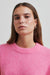 Roy Knit Raglan O-Neck, Pink