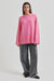 Roy Knit Raglan O-Neck, Pink