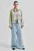Lanto Leather Jacket, Sand