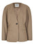 Levelup Blazer, Mid Brown Melange