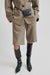 Levelup Tailored Shorts, Mid Brown Melange