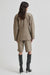 Levelup Tailored Shorts, Mid Brown Melange