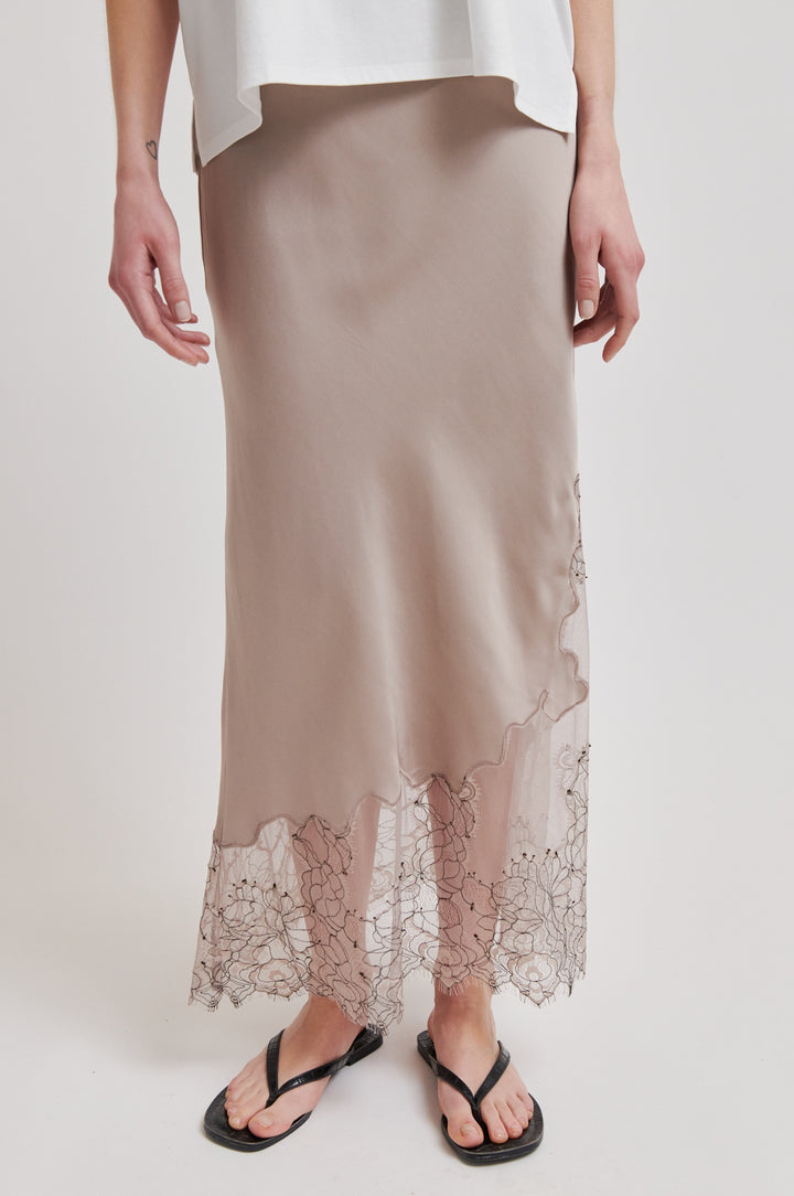 Wila Skirt, Taupe