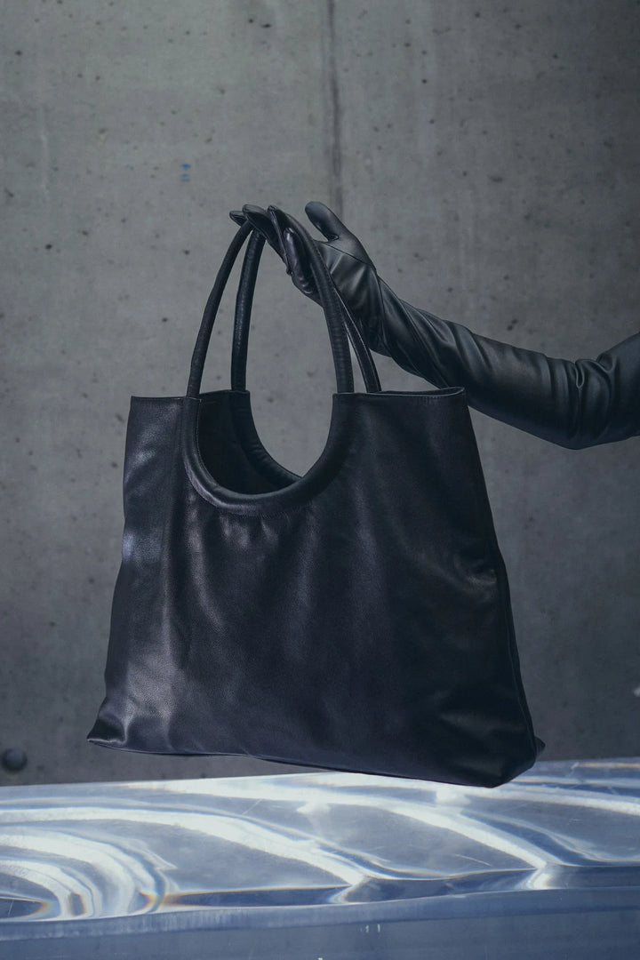 Alberta Leather Bag - Black