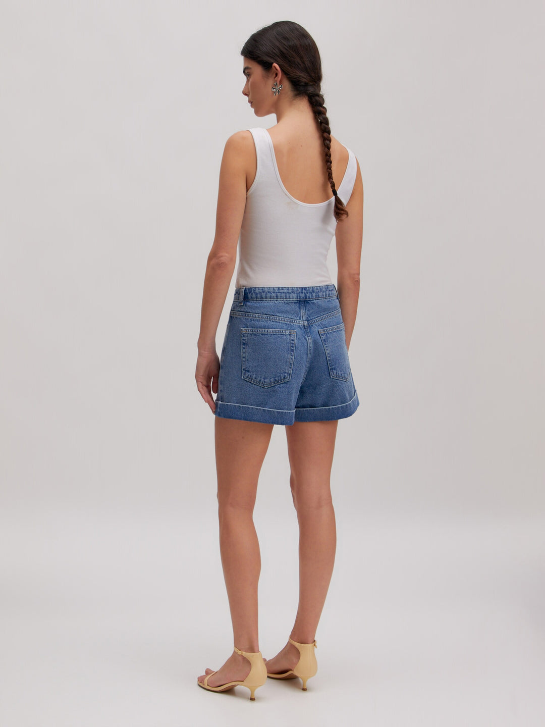 Tela Denim Shorts