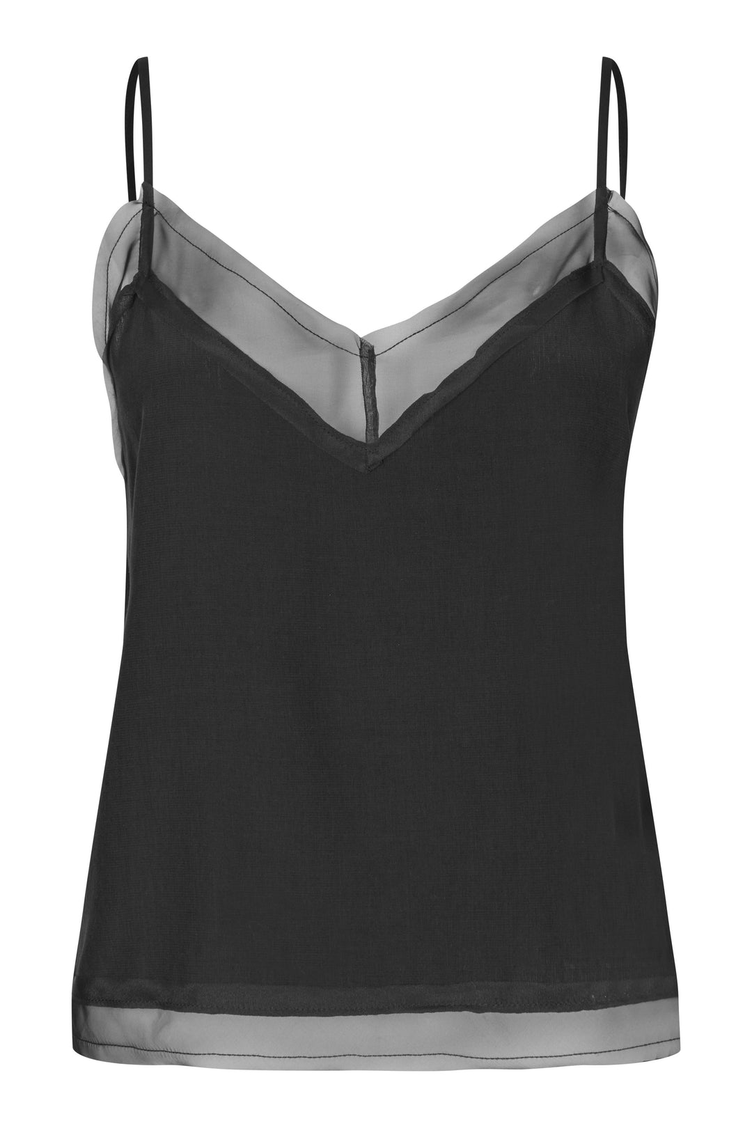 Pre-loved I Diaz Strap Top, Black