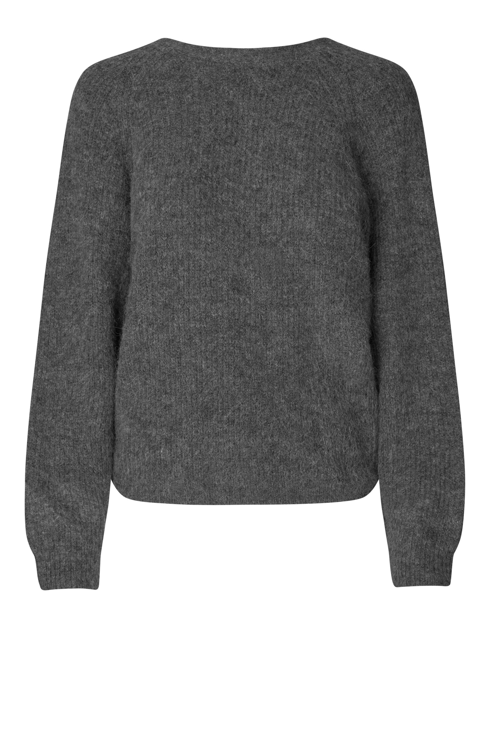 Flare Knit, Dark Grey Melange