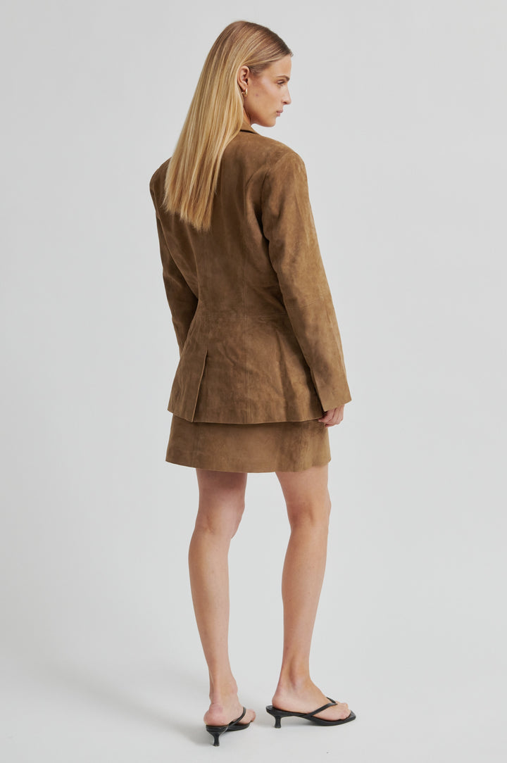 Suellen Mini Suede Skirt