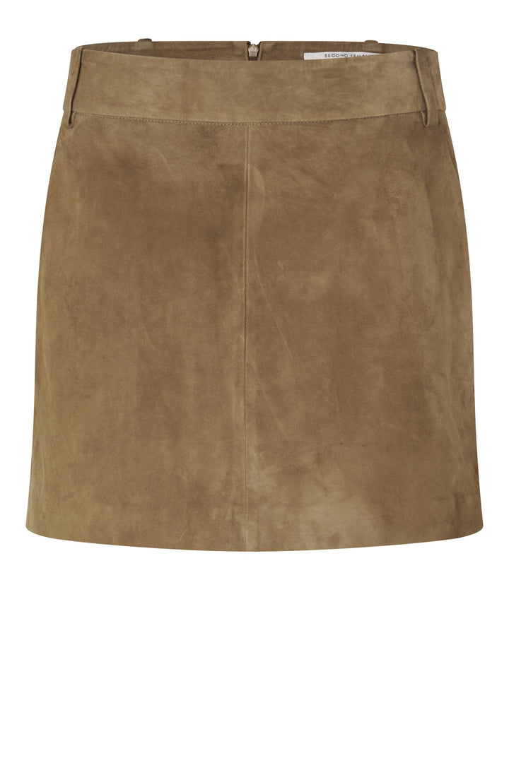 Suellen Mini Suede Skirt