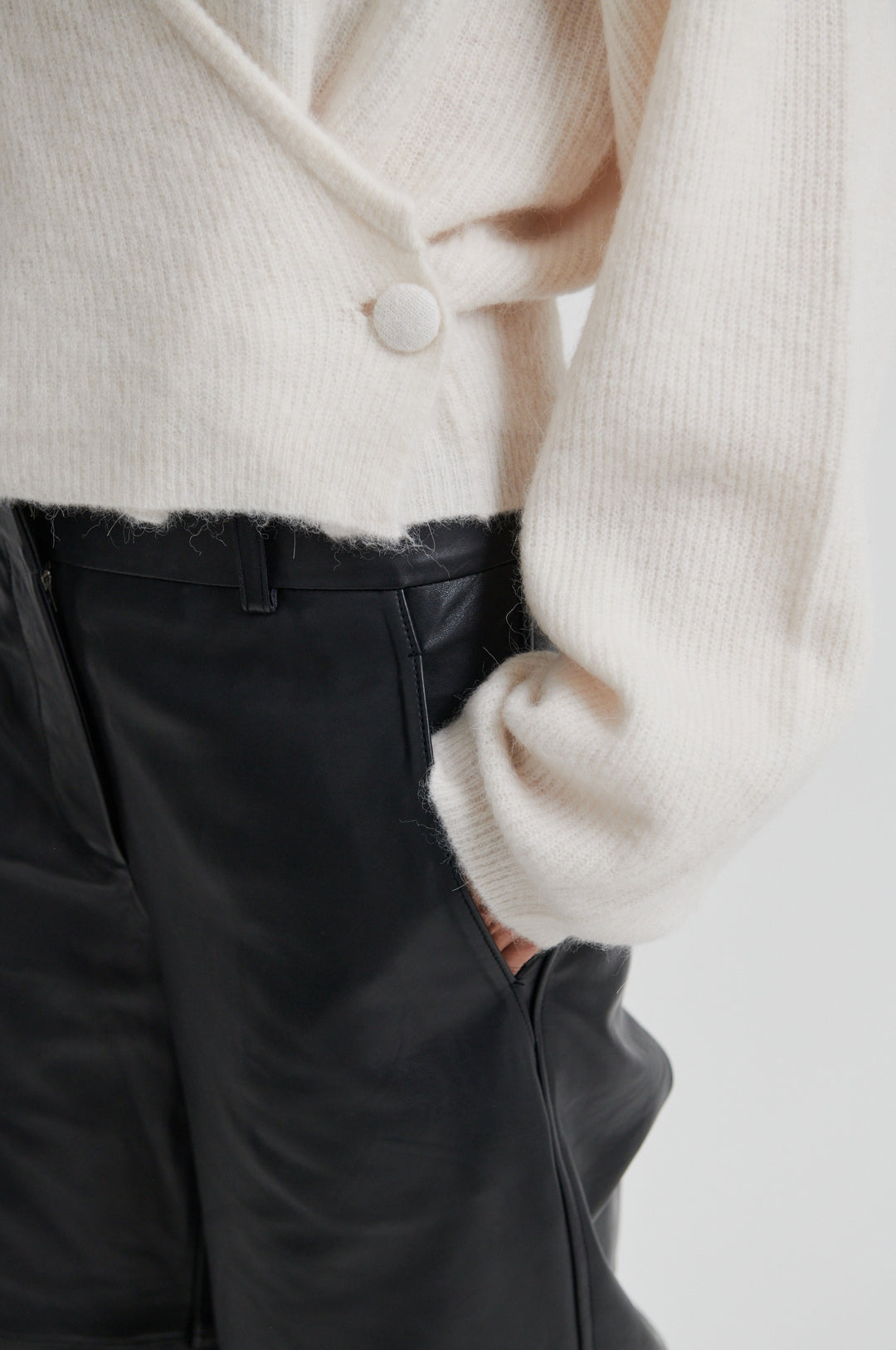 Gabby Wrap Knit, Soft Beige