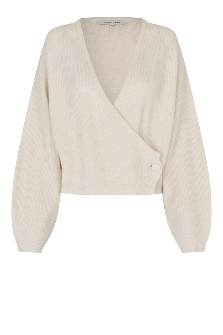 Gabby Wrap Knit, Soft Beige