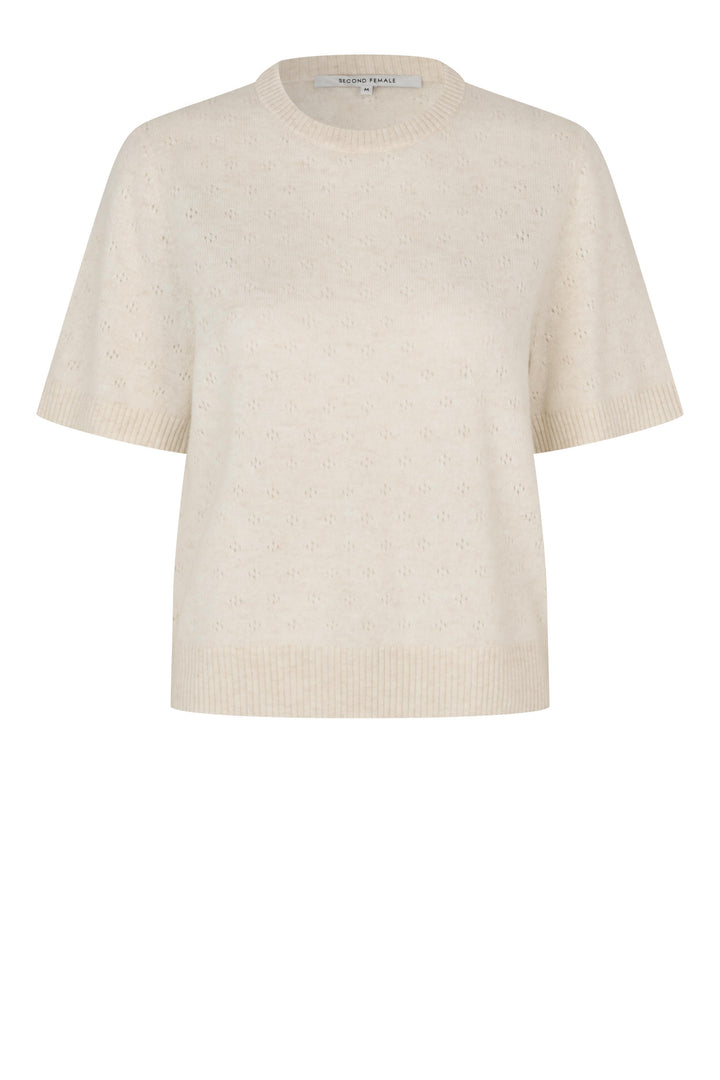Amala Knit SS O-Neck, Tofu