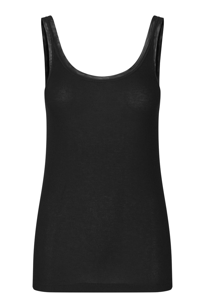 Emilia Tank Top, Black
