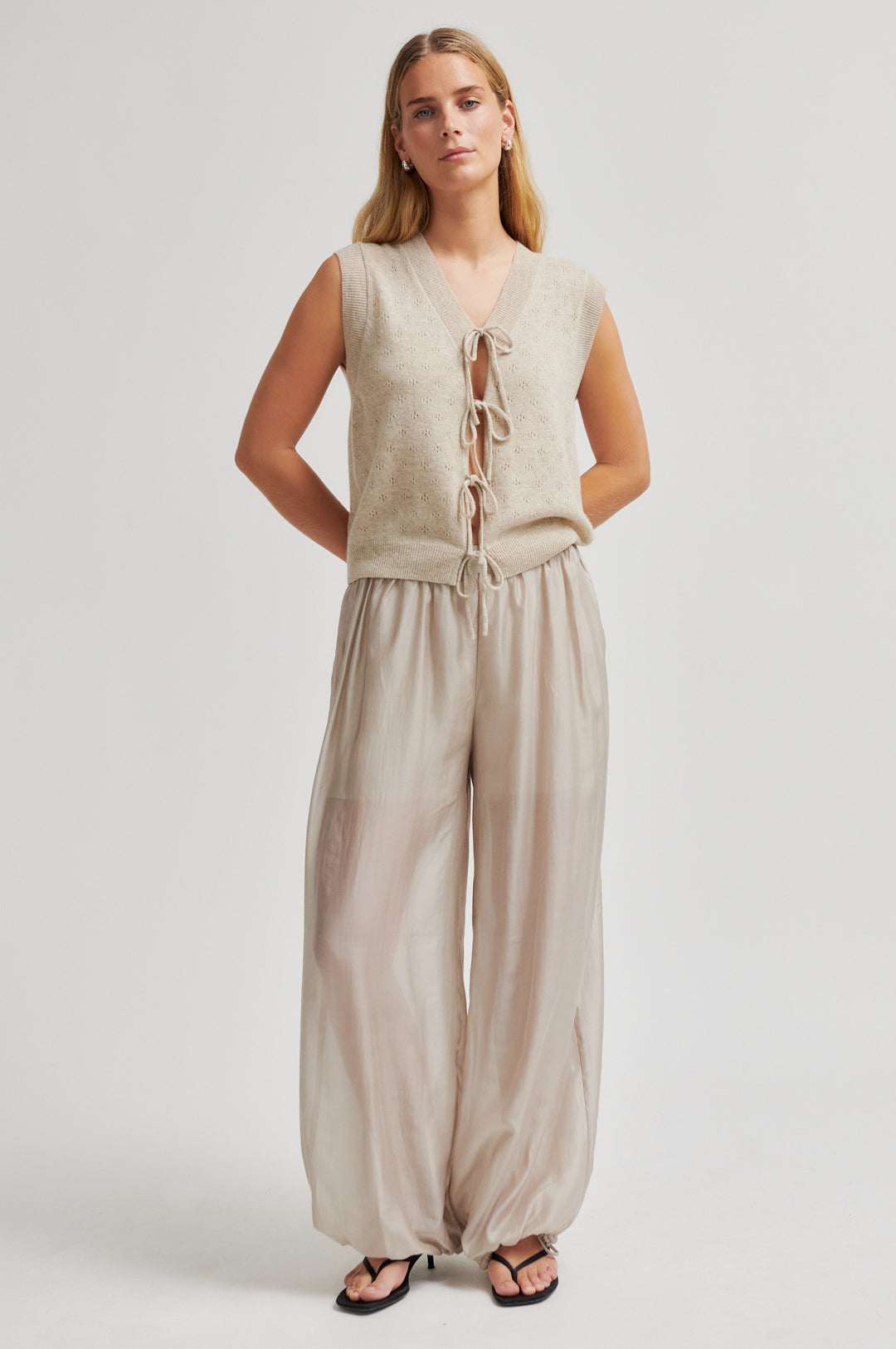 Hidie Trousers, Light Taupe