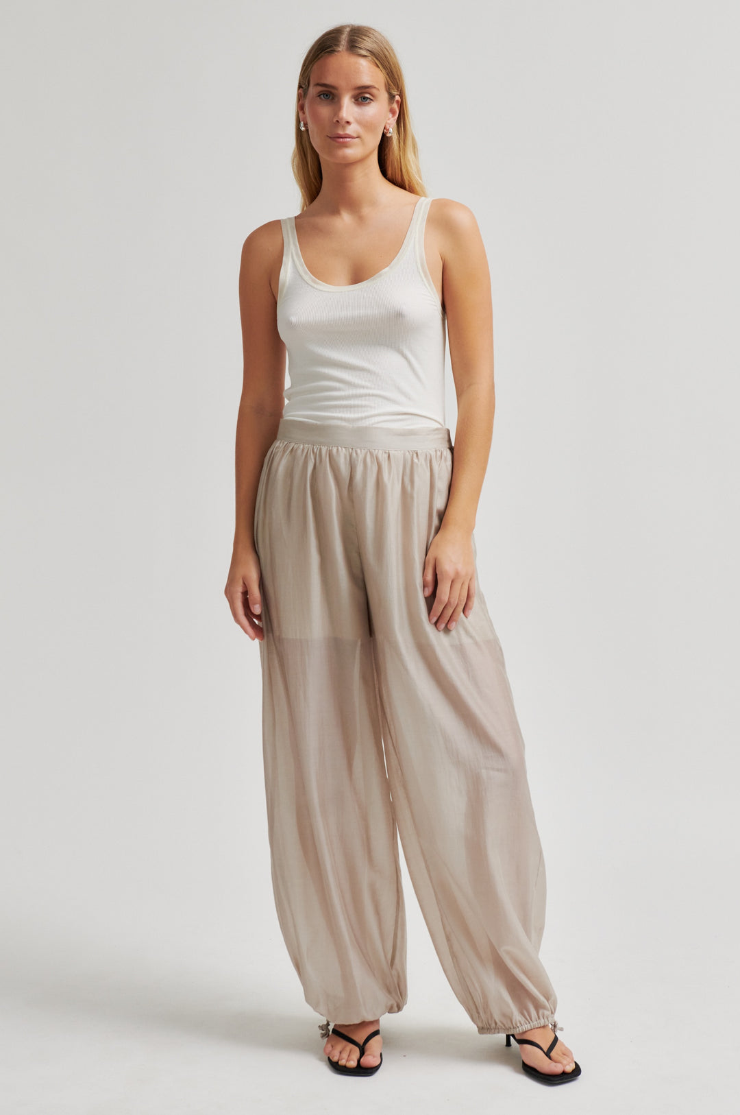 Hidie Trousers, Light Taupe