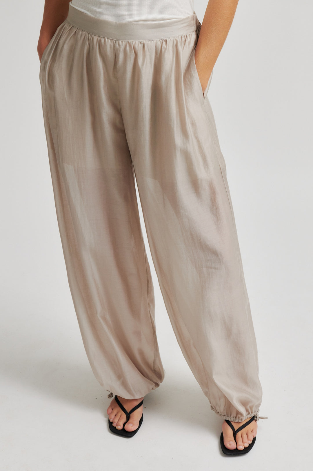 Hidie Trousers, Light Taupe