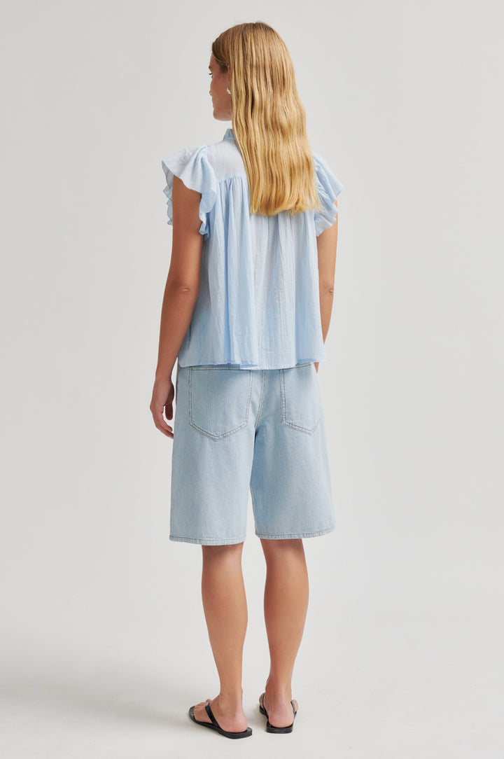 Marseilles Shorts, Blue Stripe
