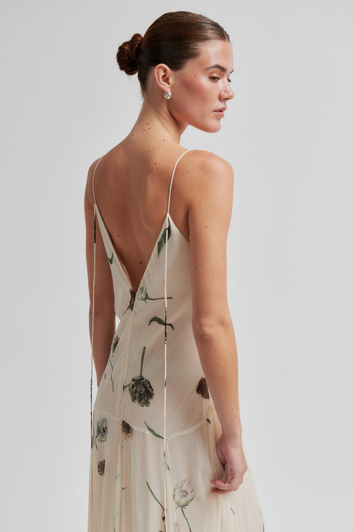 Florala Strap Dress