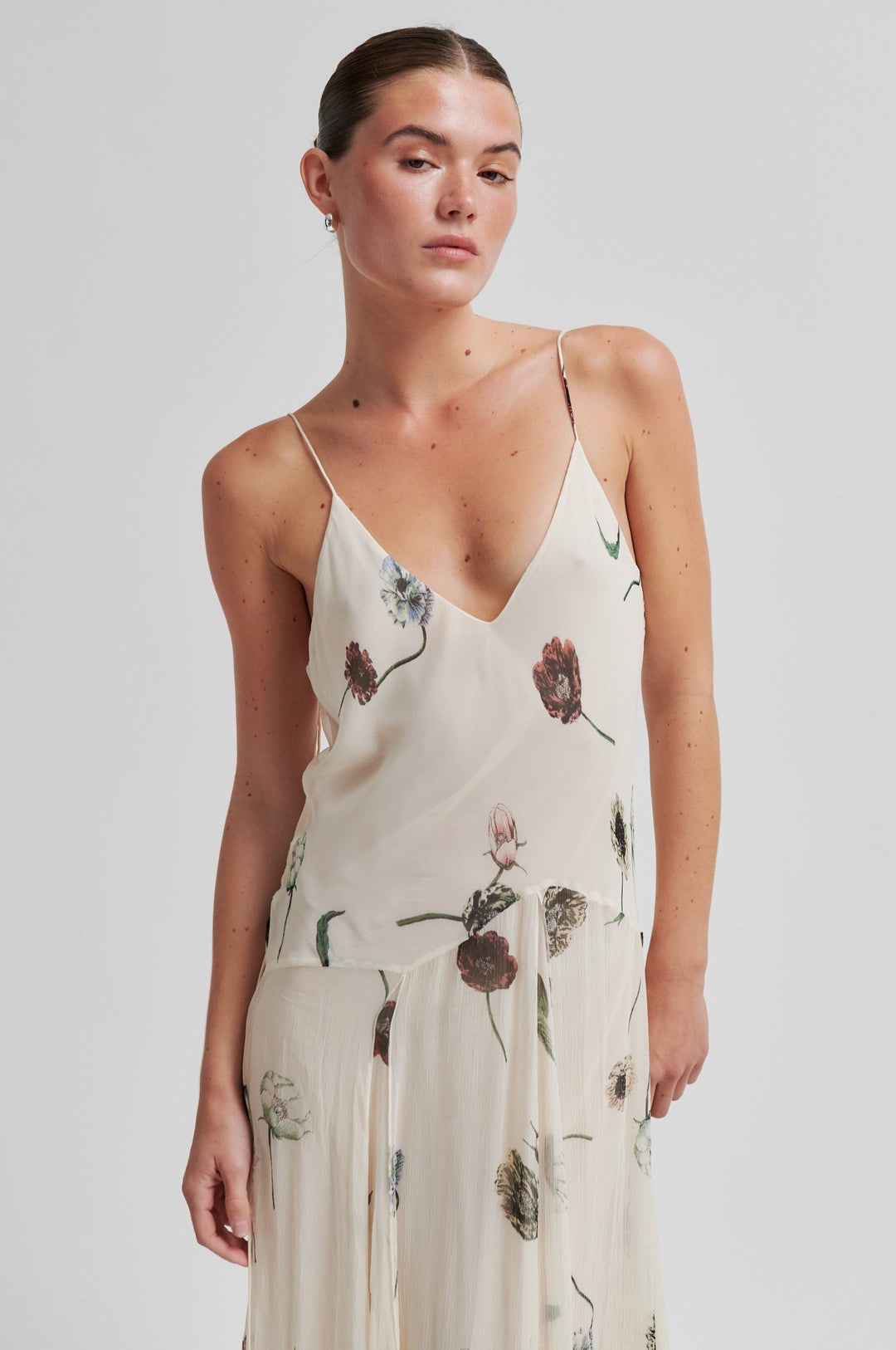 Florala Strap Dress