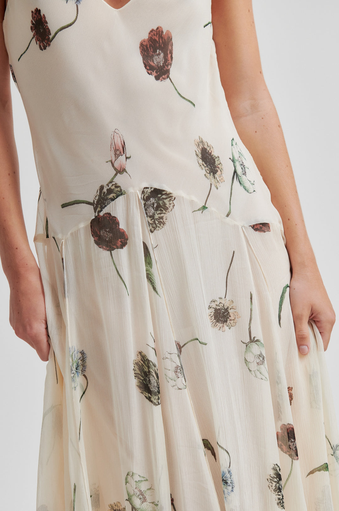 Florala Strap Dress