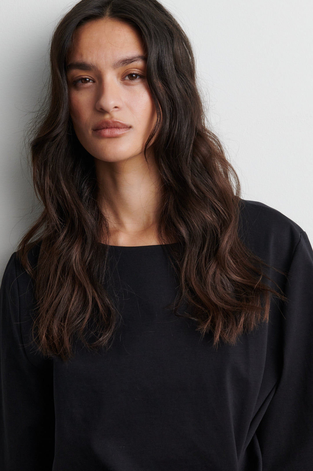 Arkai Drape Tee - Black