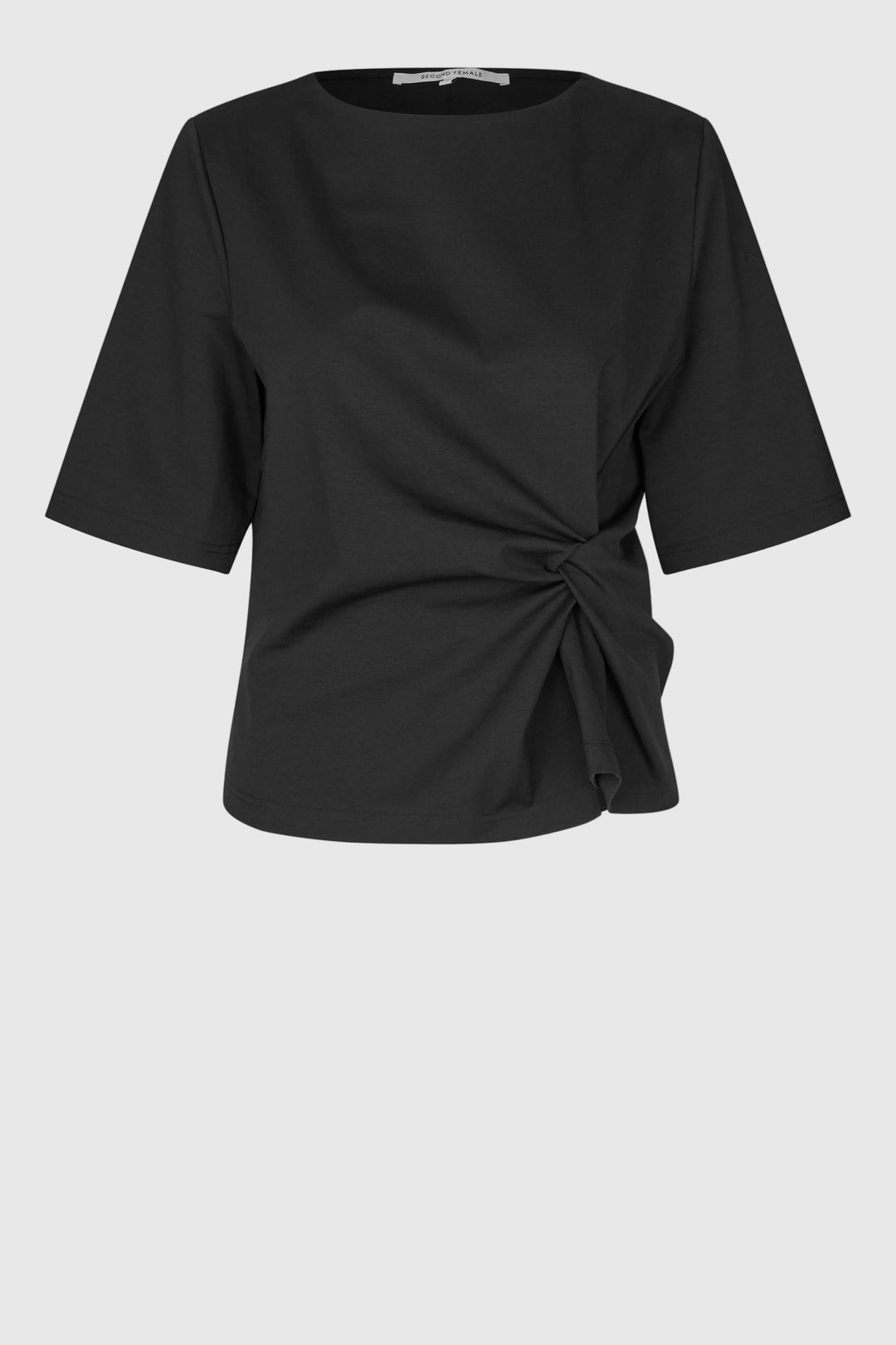 Arkai Drape Tee - Black