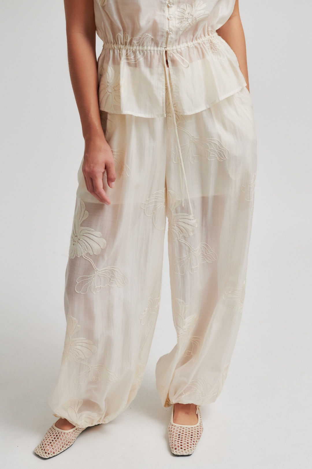 Vira Trousers, Soft Beige