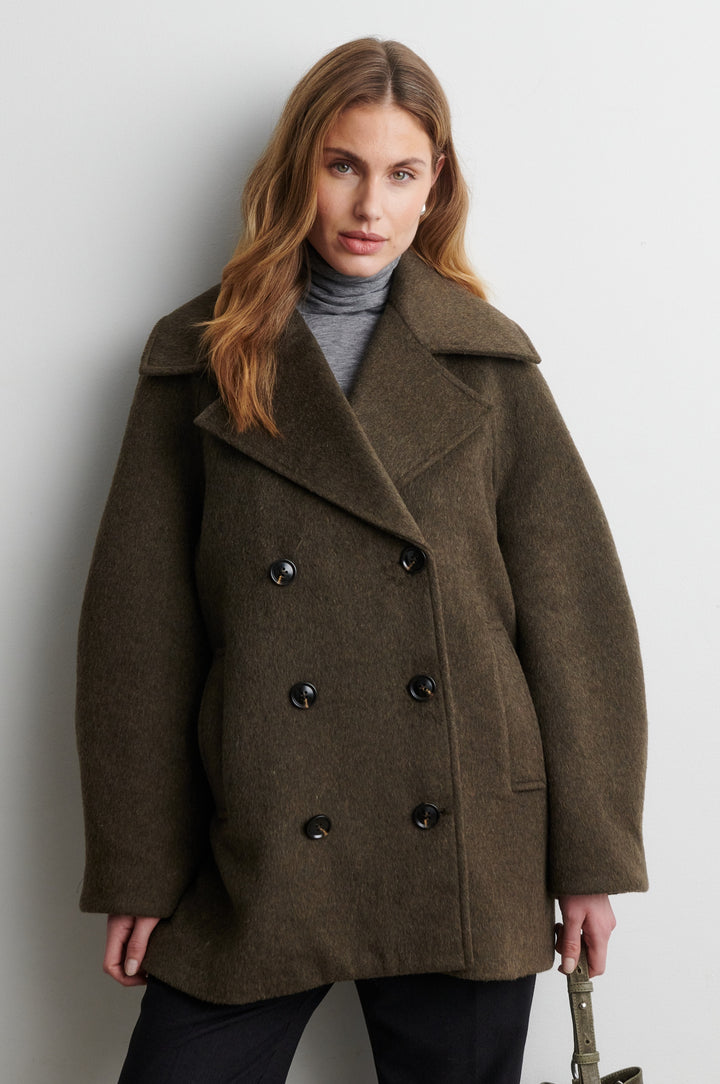 Agola Jacket - Black Olive