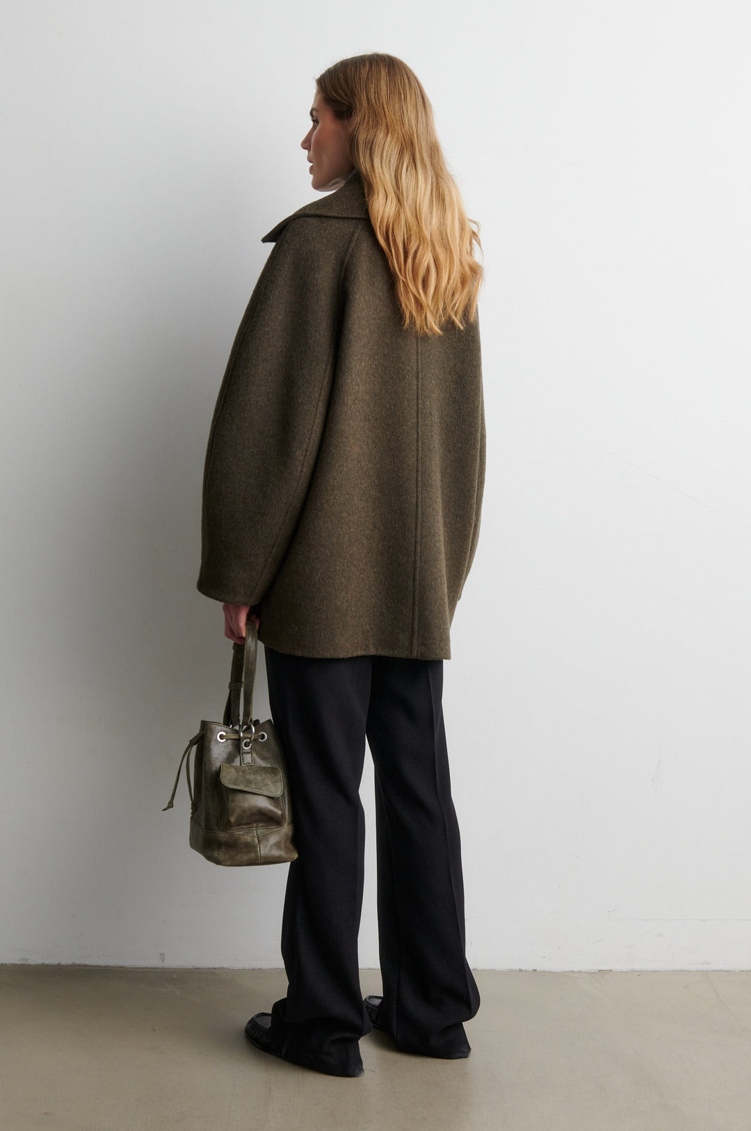 Agola Jacket - Black Olive