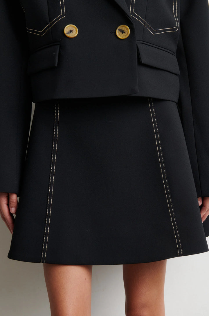 Aletha Mini Skirt - Black