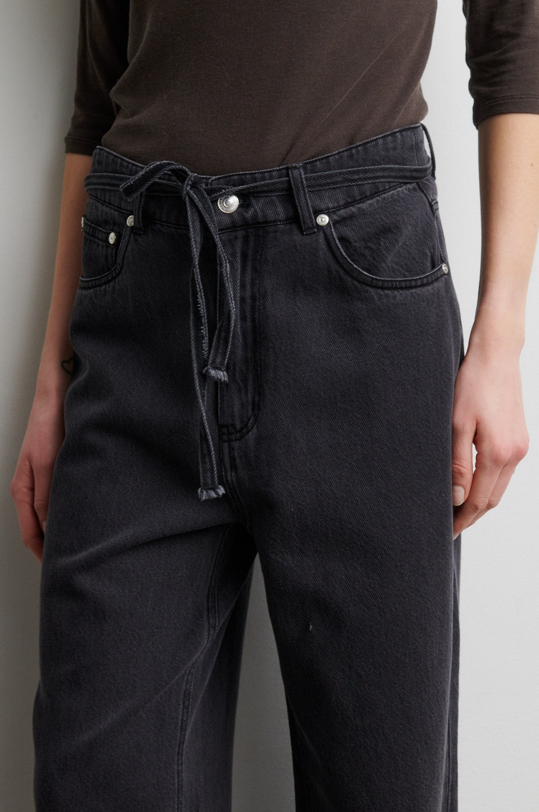 Irvana Denim Jeans - Black Washed