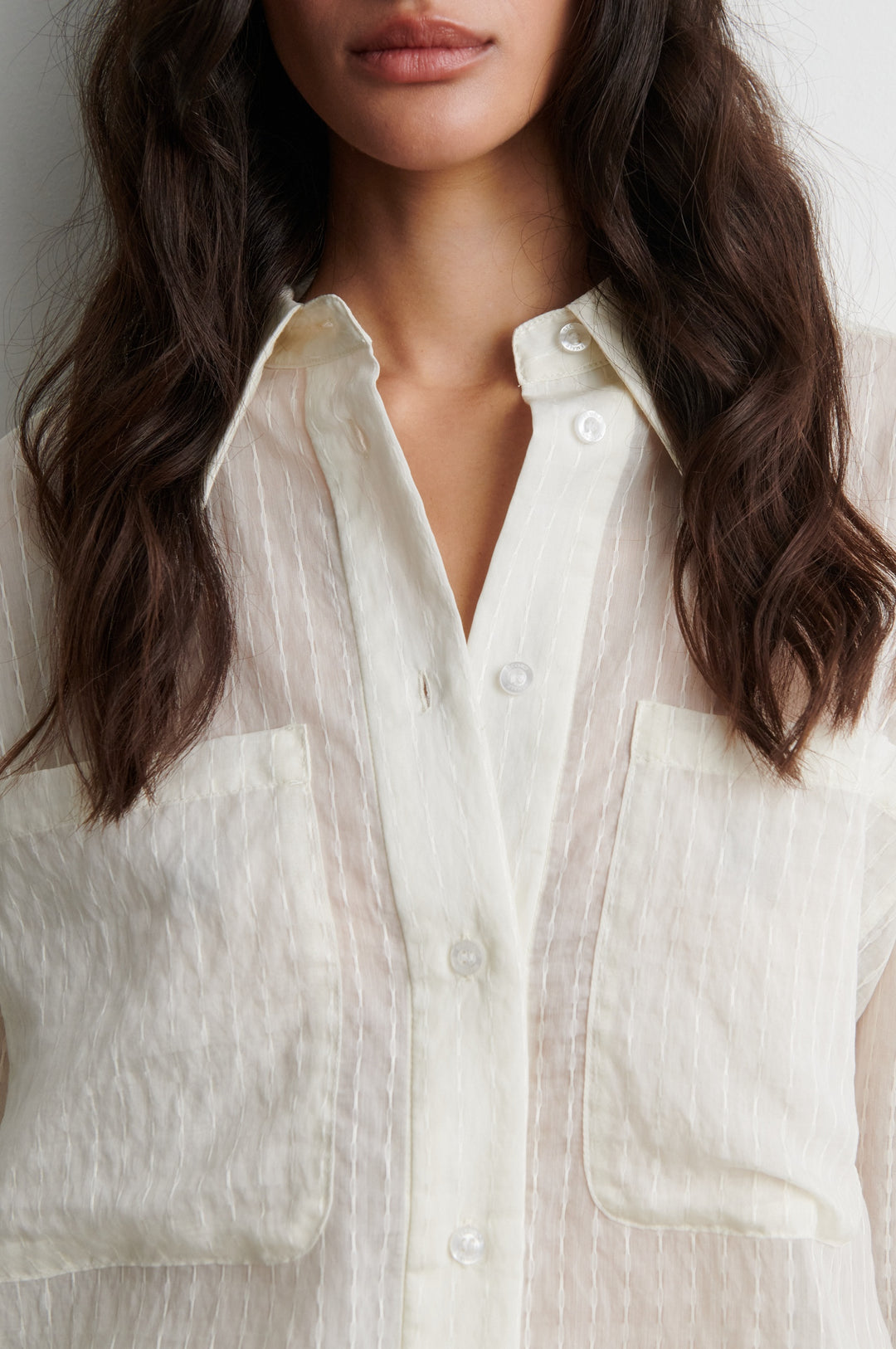 Valaia Shirt - Egret