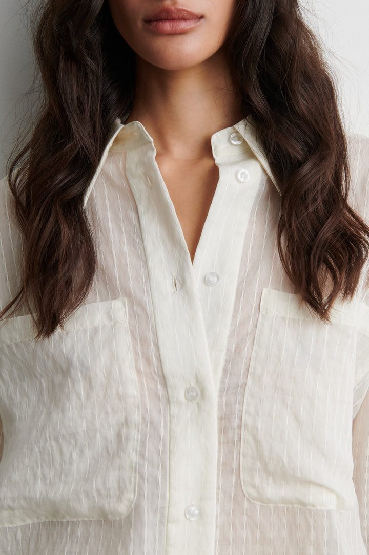 Valaia Shirt - Egret