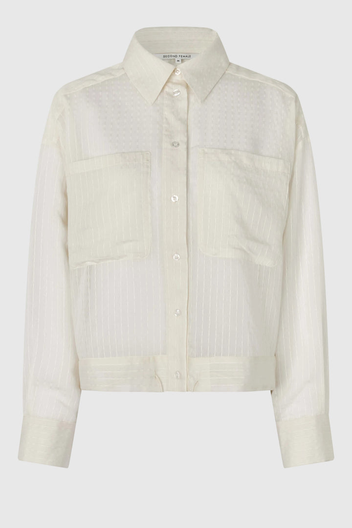 Valaia Shirt - Egret