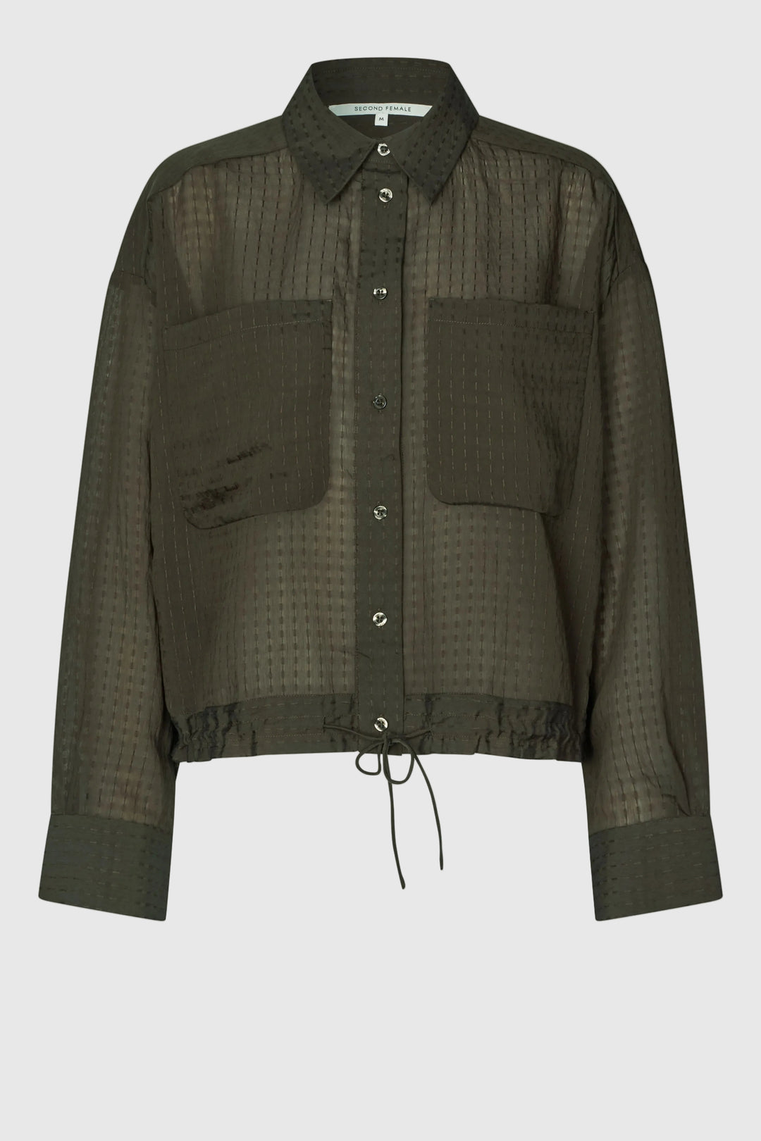 Valaia Shirt - Black Olive