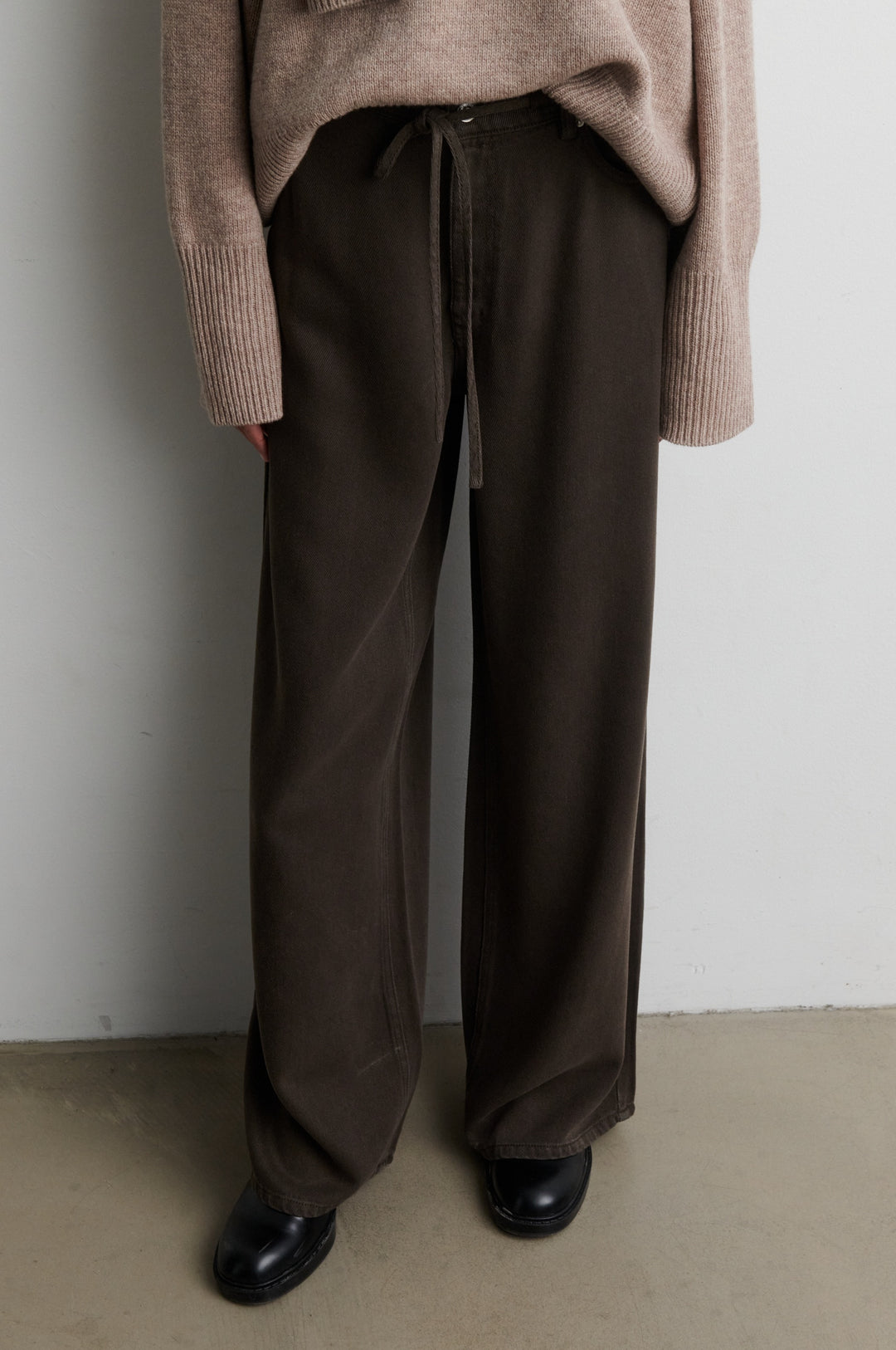 Irven Denim Jeans - Black Olive