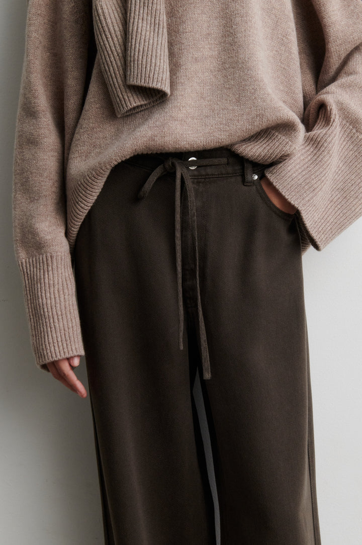 Irven Denim Jeans - Black Olive