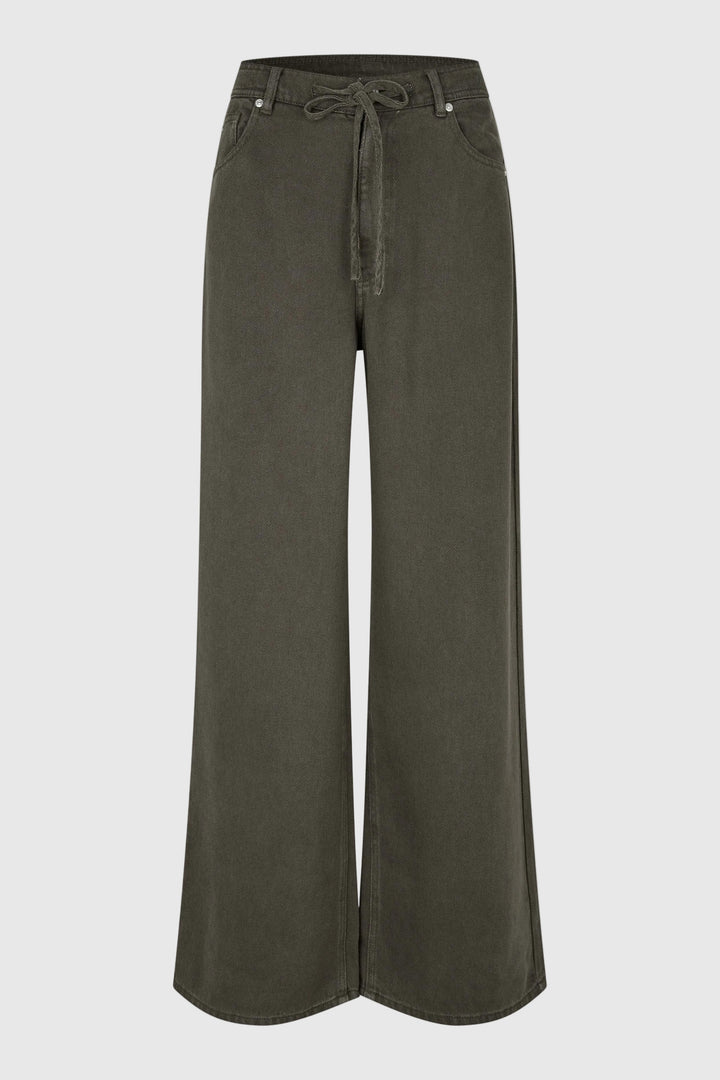 Irven Denim Jeans - Black Olive