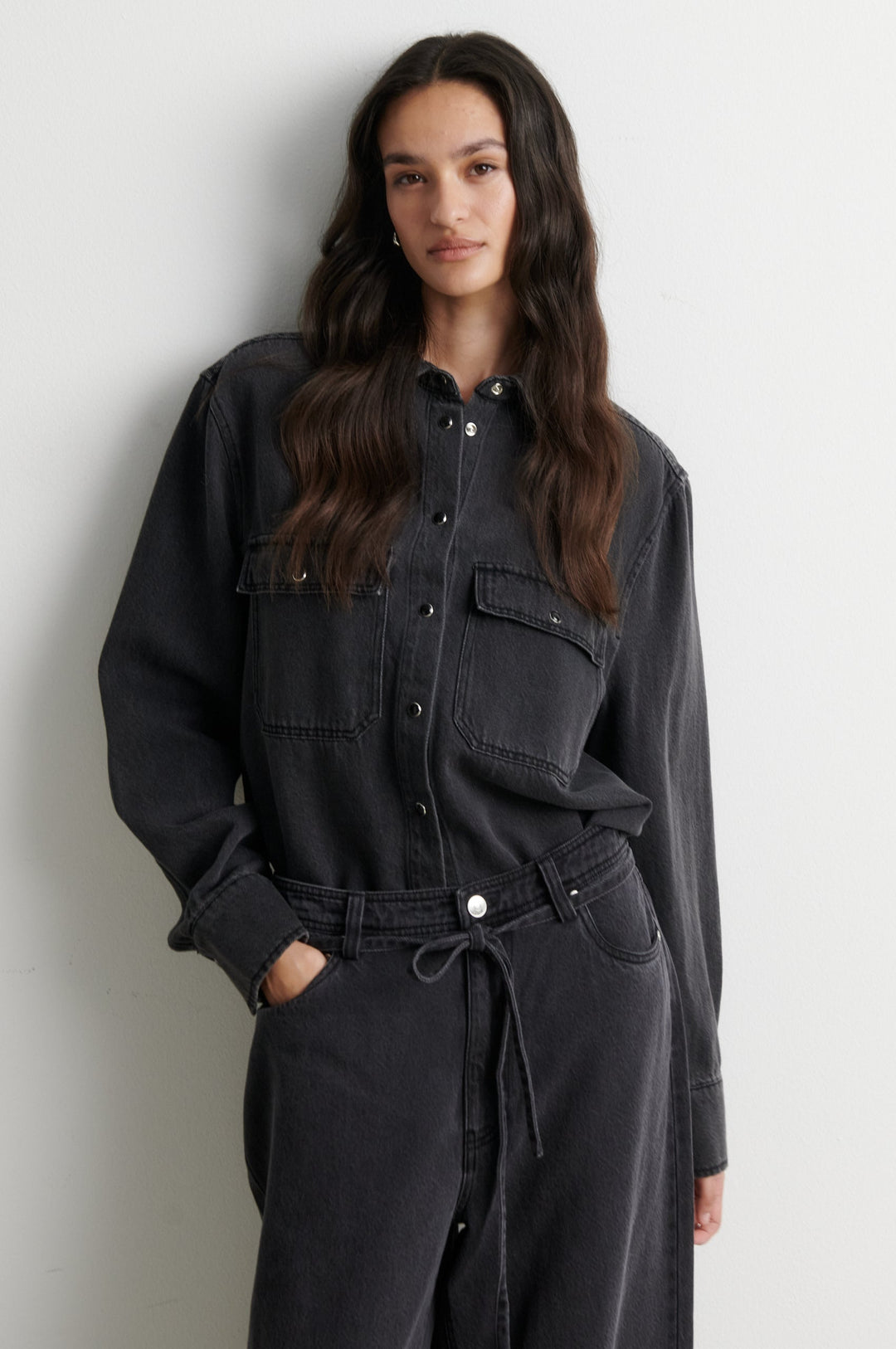 Irvana Denim Shirt - Black wash
