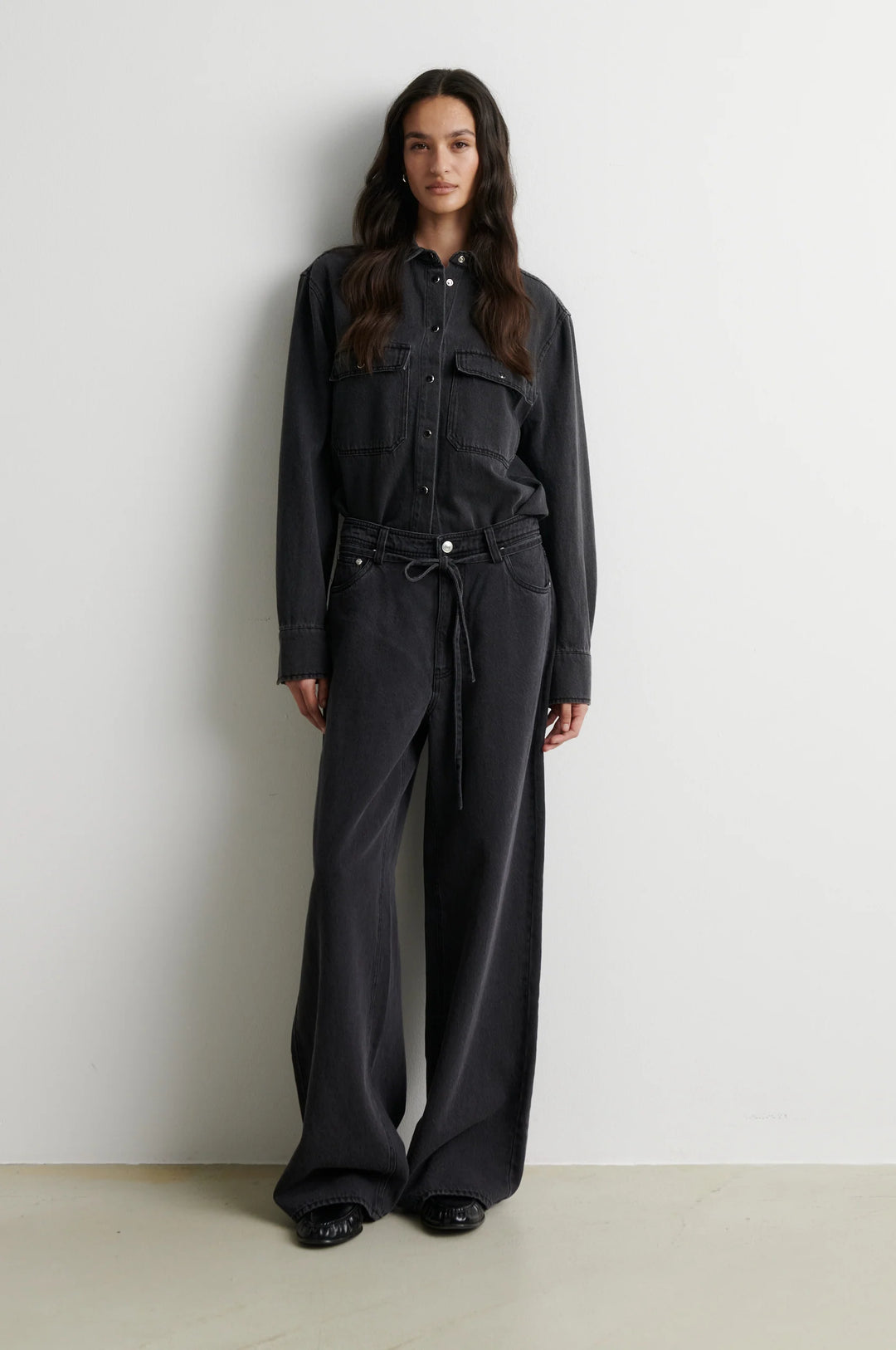 Irvana Denim Shirt - Black wash