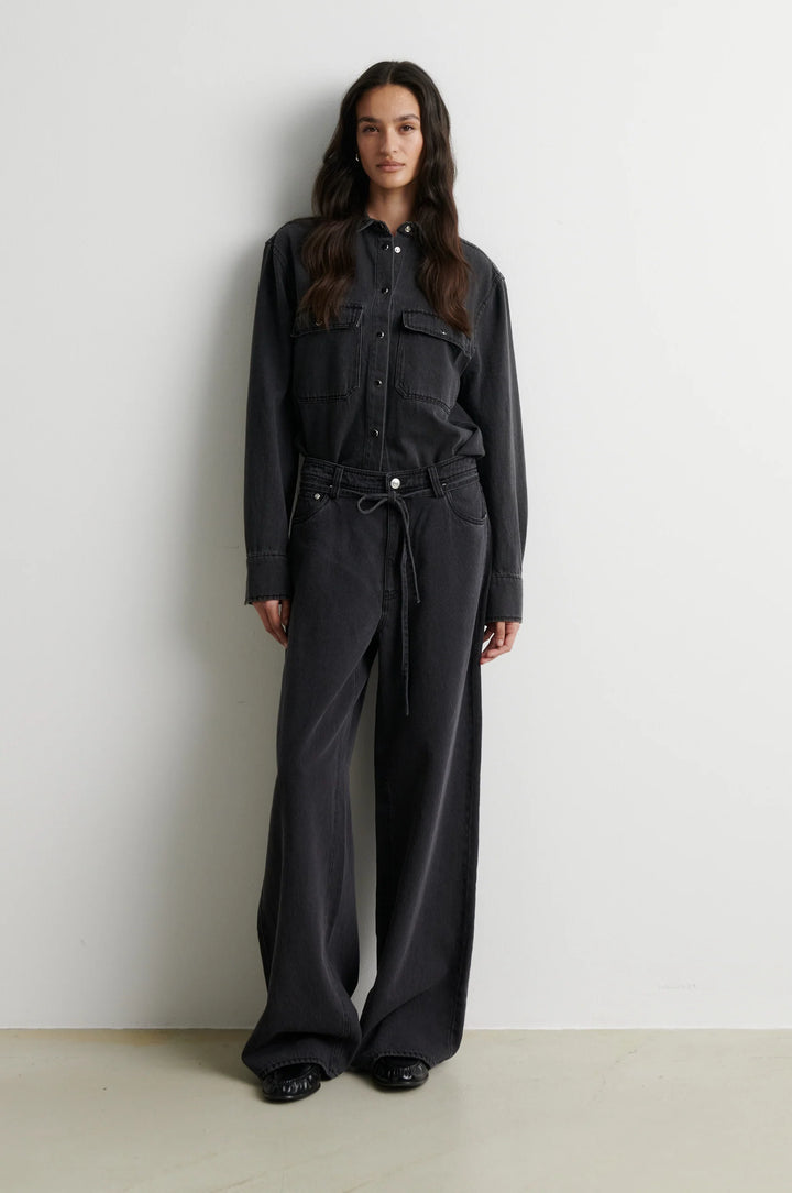 Irvana Denim Shirt - Black wash