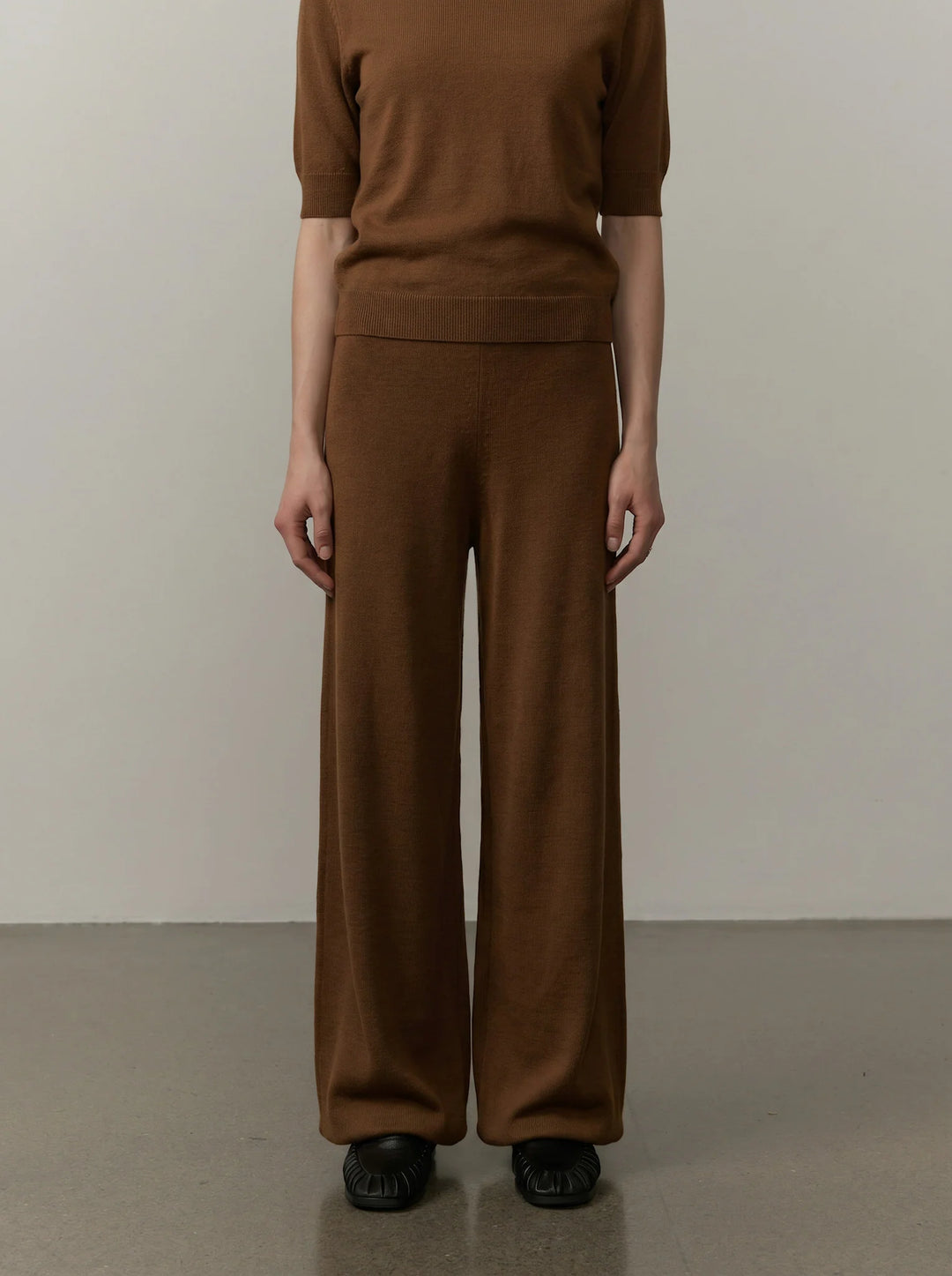 Clark Wool Pants - Tobacco
