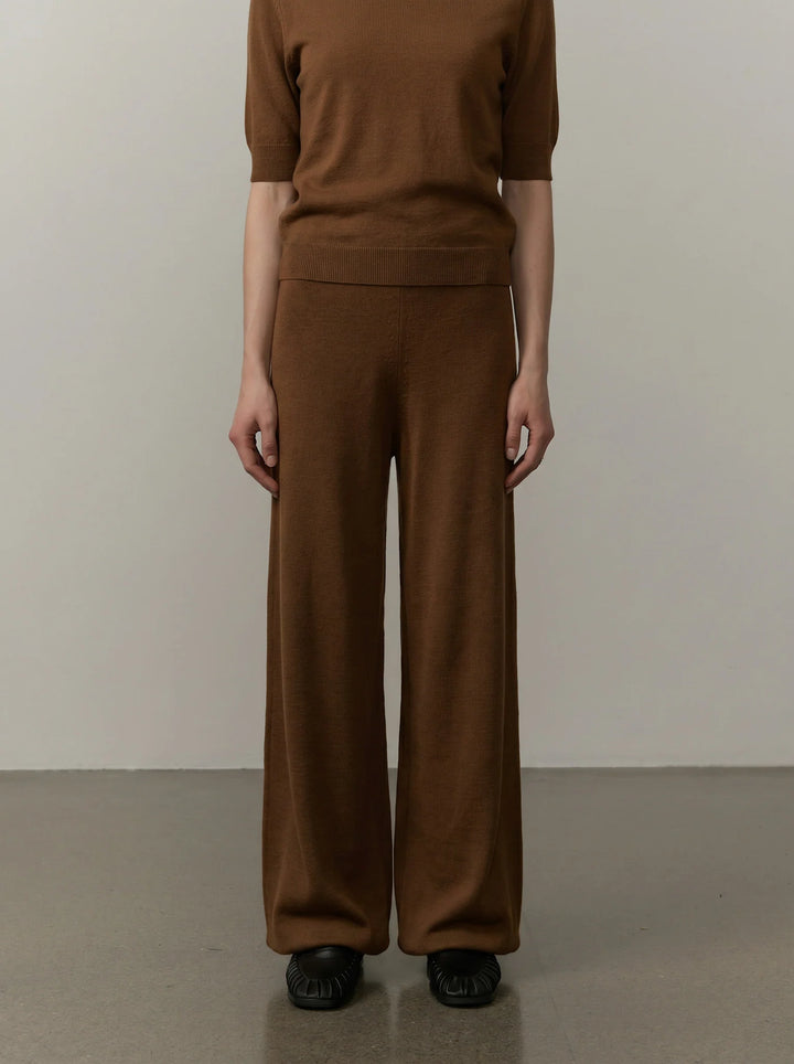 Clark Wool Pants - Tobacco