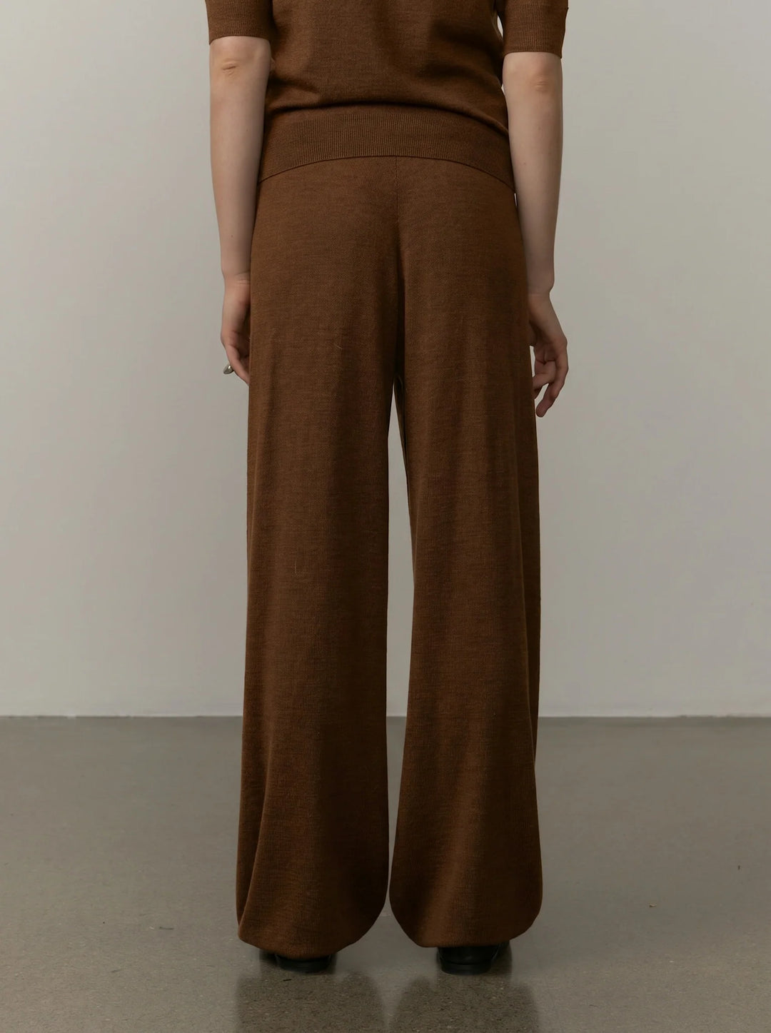 Clark Wool Pants - Tobacco