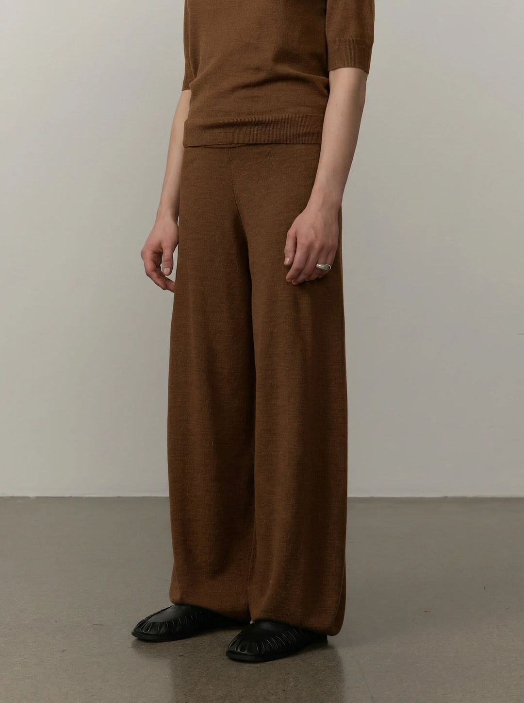 Clark Wool Pants - Tobacco