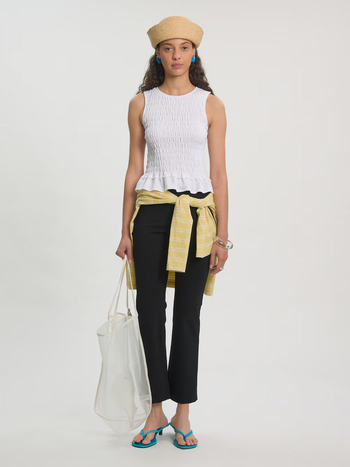 Merle Top - Optic White