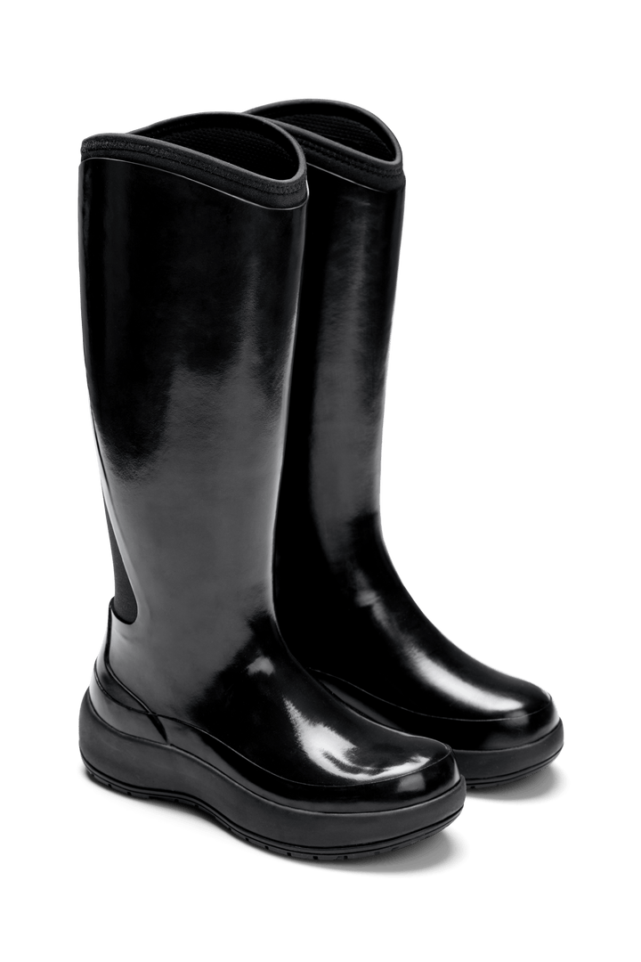 The Dry Boot W High - Glossy Black