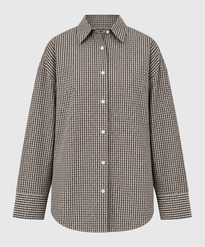 Fie Check Shirt - Nature