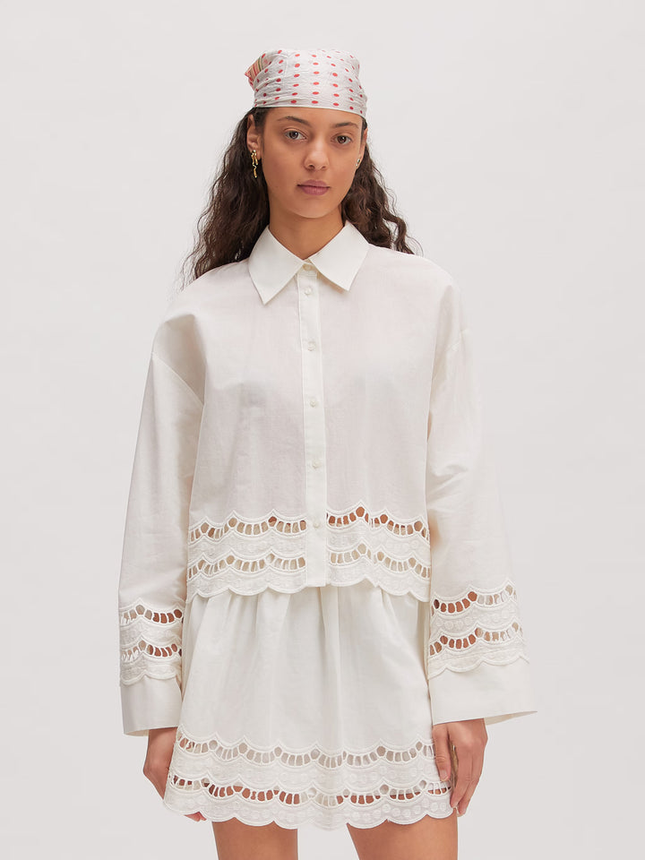 Sophia Blouse, White